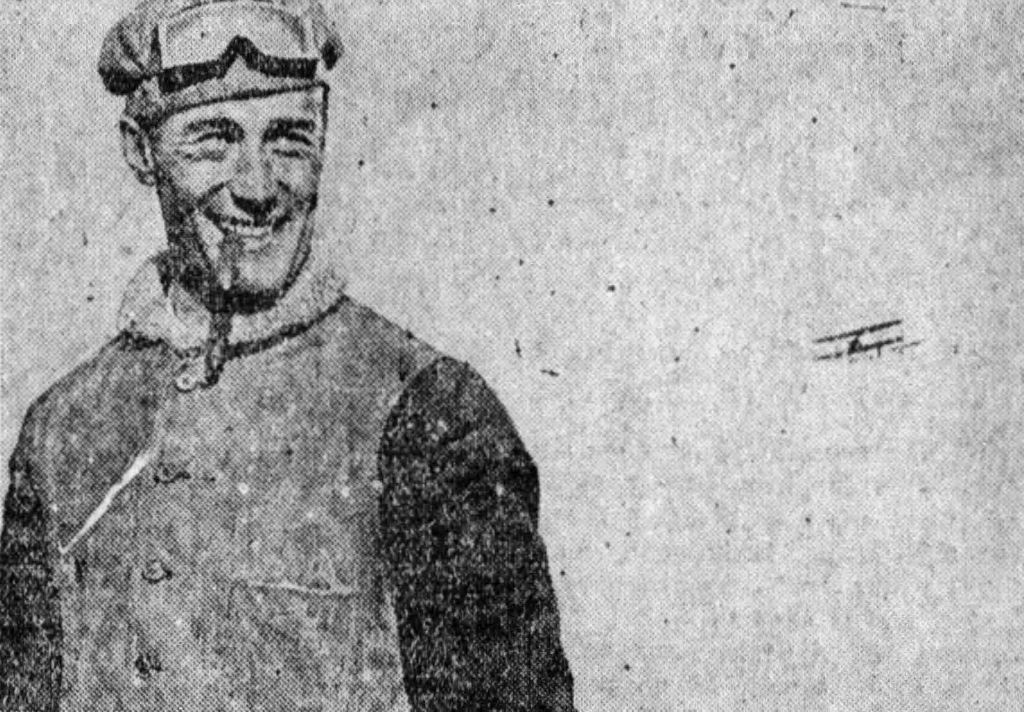 Cal Rodgers in Binghamton in 1911.